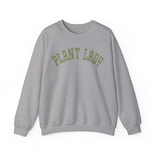 Solid Collegiate Plant Lady Sweatshirt