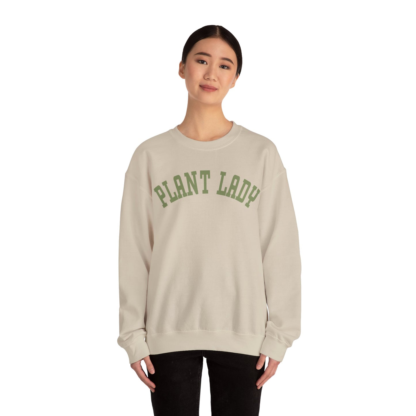 Solid Collegiate Plant Lady Sweatshirt