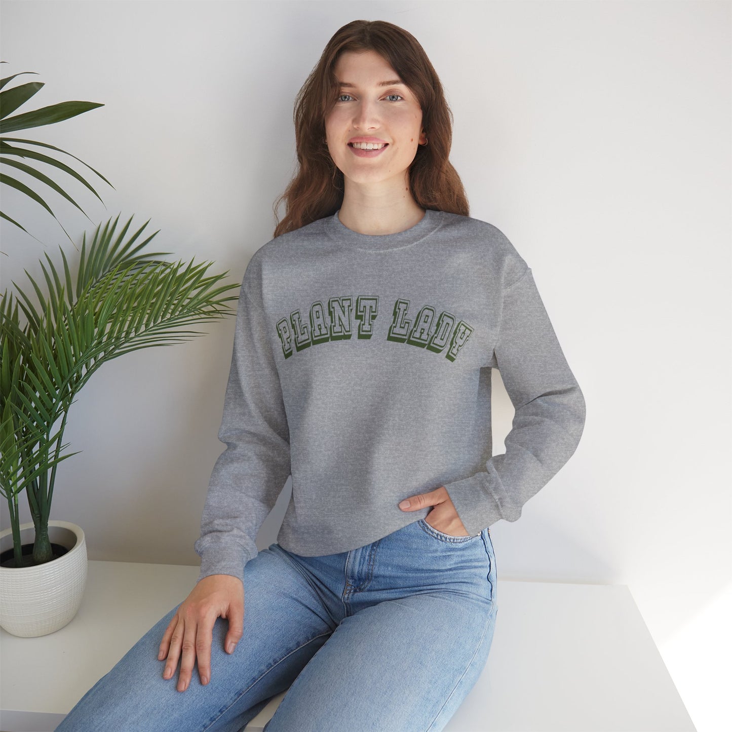 Collegiate Plant Lady Sweatshirt