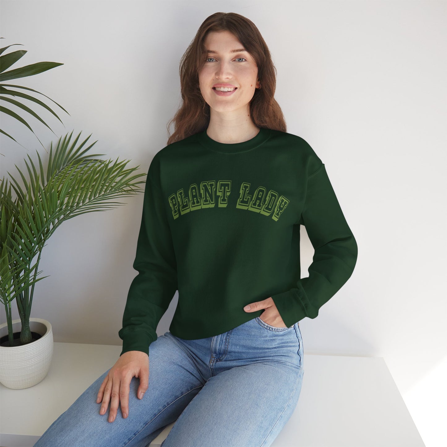 Collegiate Plant Lady Sweatshirt