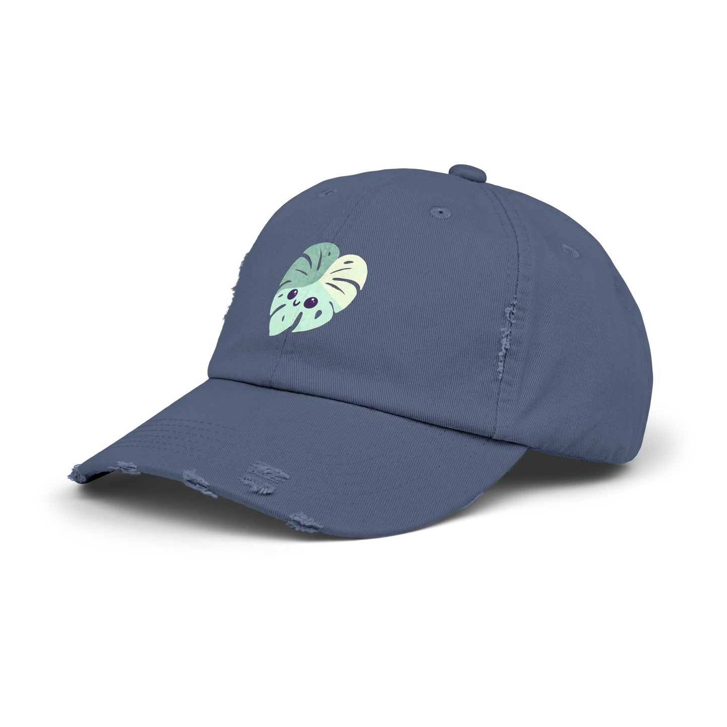 Monstera Mascot Distressed Cap