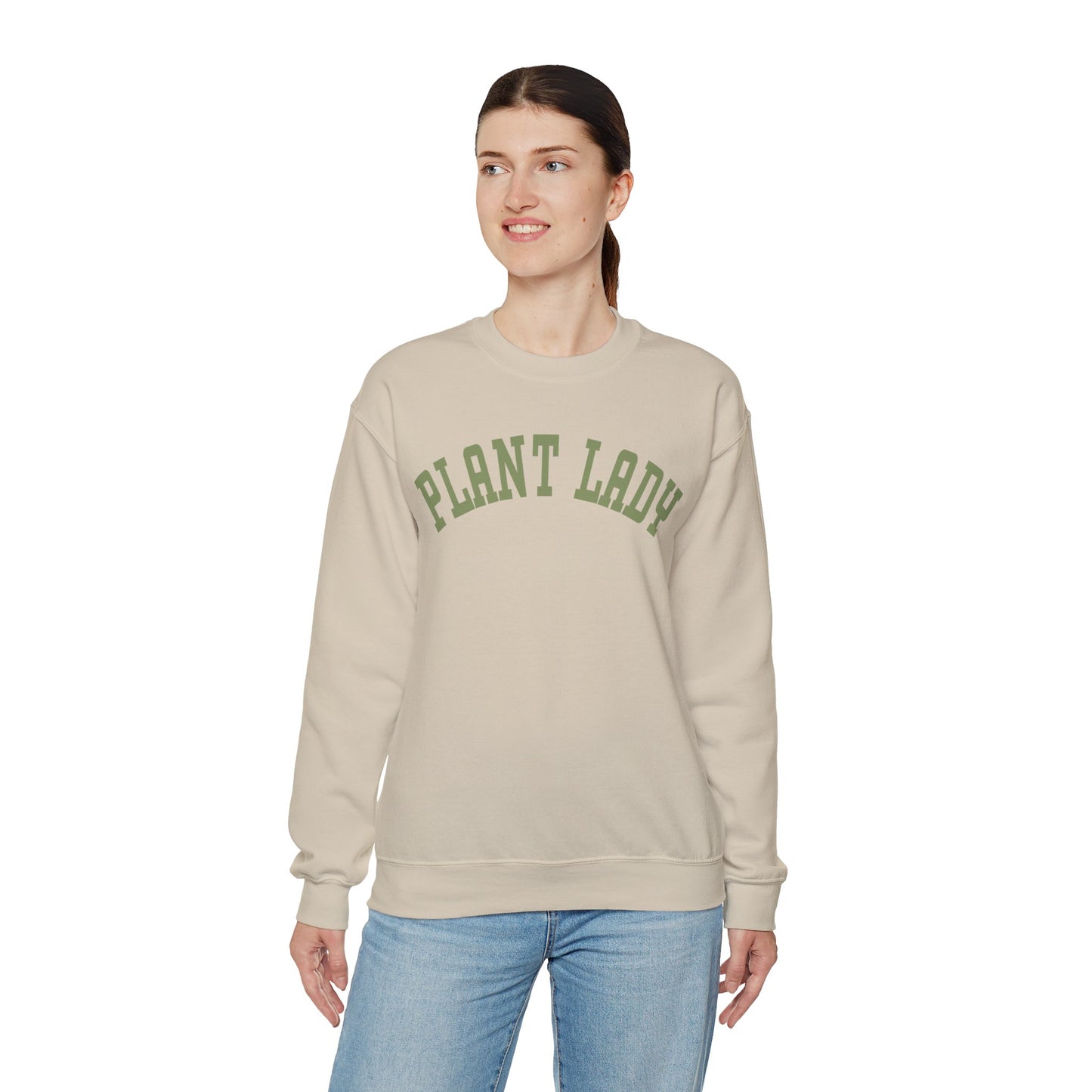 Solid Collegiate Plant Lady Sweatshirt